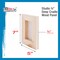 Unfinished Cradled Wood Panels for Painting, 5 Pack of 5x7 inch - Studio Birch Wooden Canvas Boards 3/4" Deep - Mixed-Media Craft, Acrylic, Oil, Encaustic, Paint Pouring Panel Board